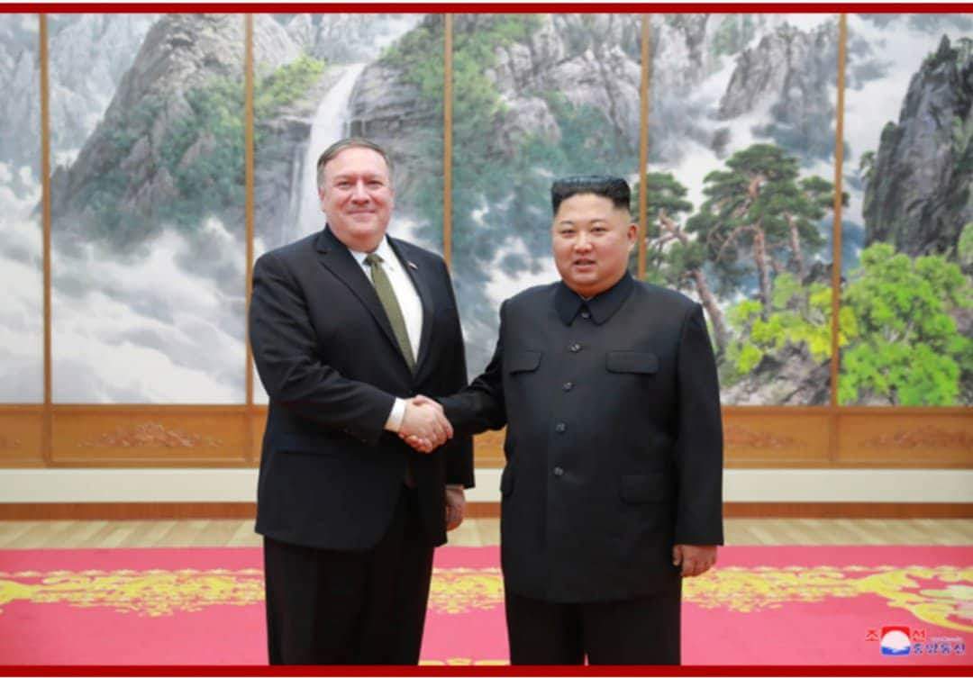Supreme Leader Kim Jong Un Meets U.S. Secretary of State - Image