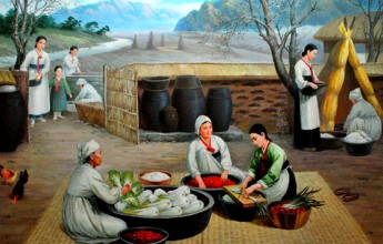 Kimchi-making in Korea - Image