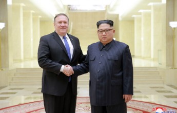 Kim Jong Un Meets U.S. Secretary of State - Image
