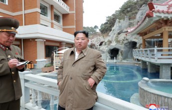 Supreme Leader Kim Jong Un Inspects Yangdok Hot Spring Resort Again - Image
