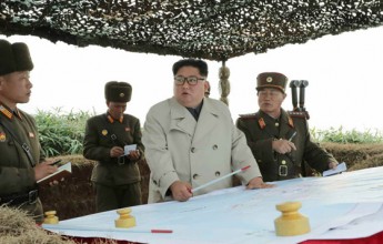 Dear to top Il Kim Jong-un comrades had He inspected the Changlin Defense Guard on the western front - Image